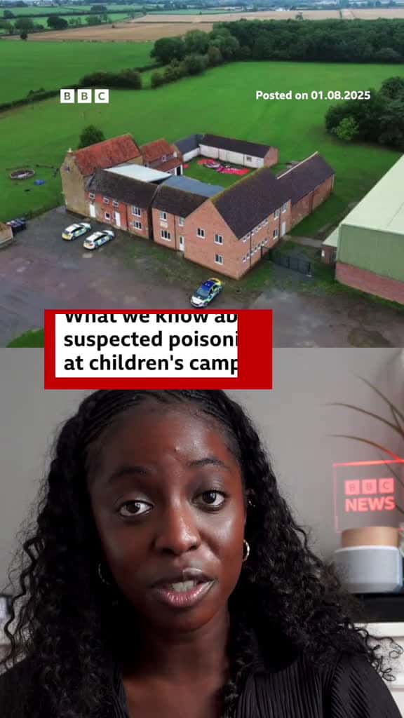 Cover for Neighbours have described seeing stressed parents after the children fell ill at  24866 #shortvideos