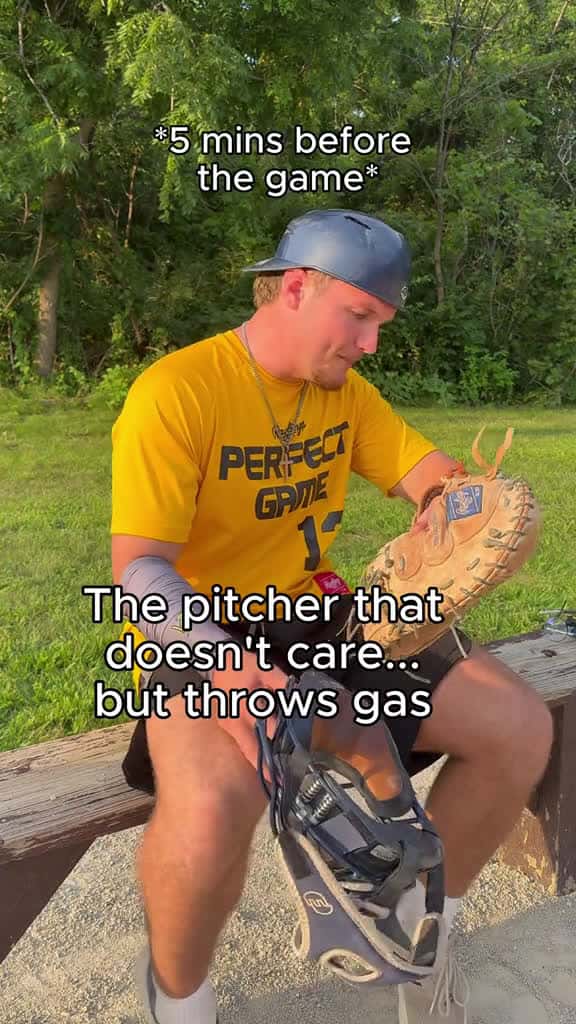 Cover for No warmup needed | #baseball #merkdog #skit #baseballboys #content #fyp  created by Merkdog with Merkdog’s original sound
