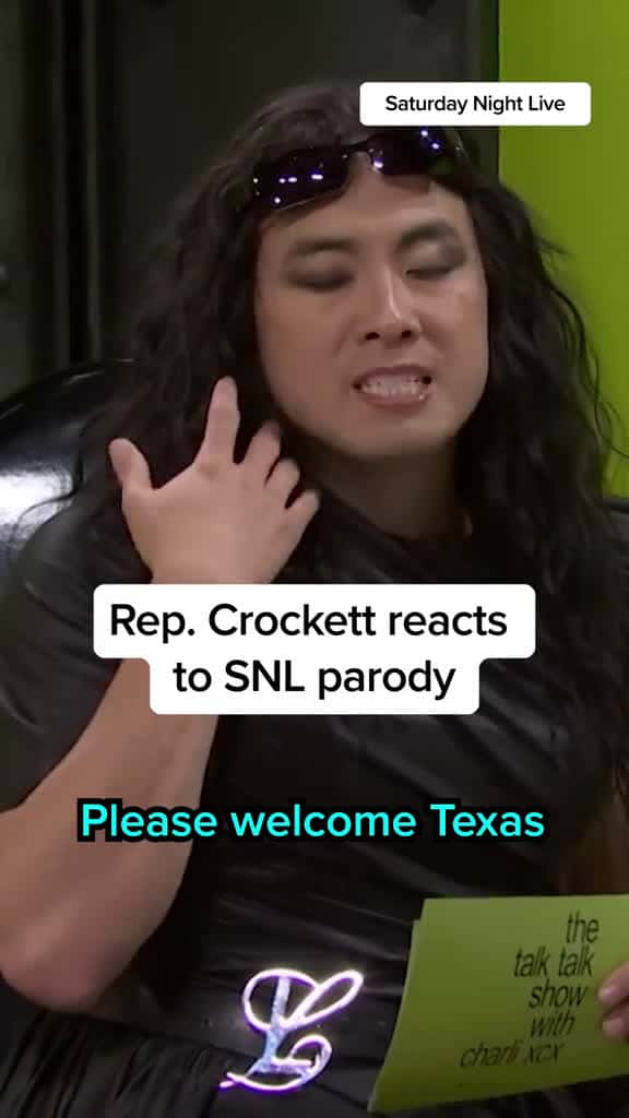 Cover for I had no idea. Texas Congresswoman Jasmine Crockett reacts to being parodied during the op 52074 #ilovescoopz