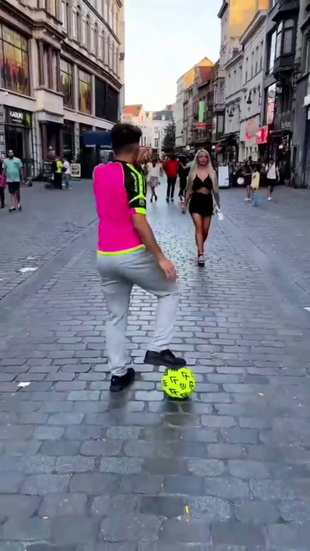 Cover for #streetfun #streetprank #streethumor  #footballskills 