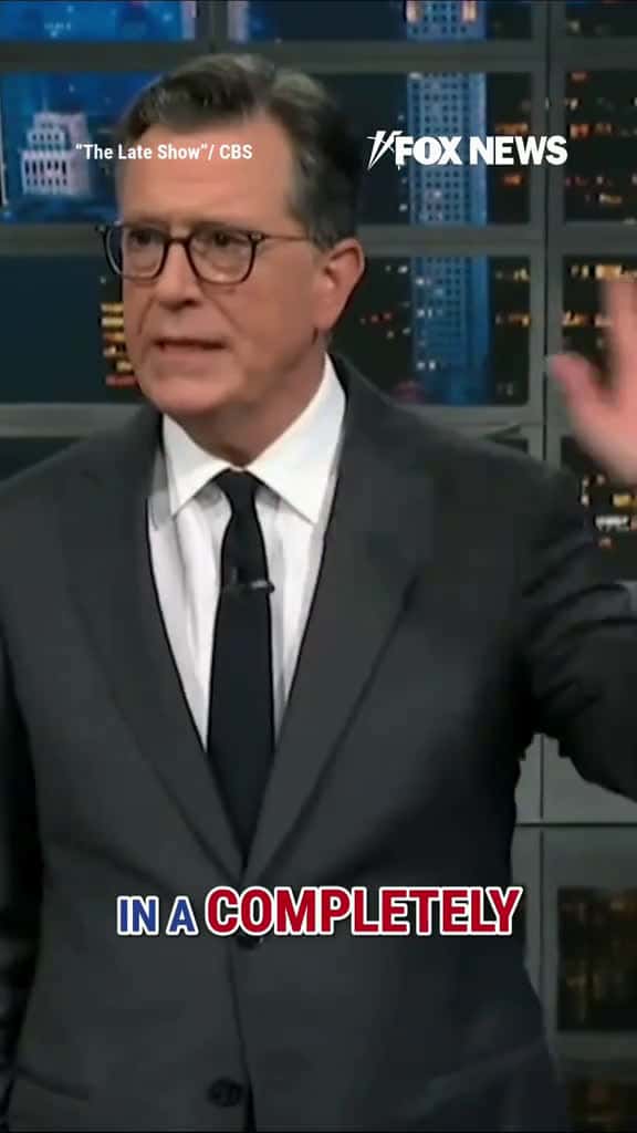 Cover for Stephen Colbert's Fiery Response to Trump's Remarks