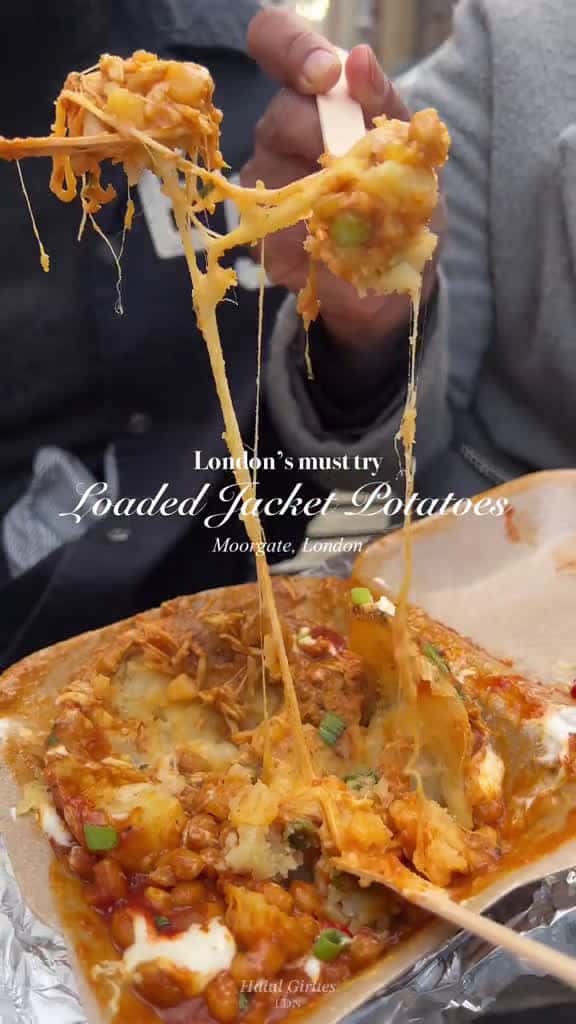 Cover for re-opening in JAN 2025 The perfect comfort food this winter HALAL loaded jacket p 65984 #trending