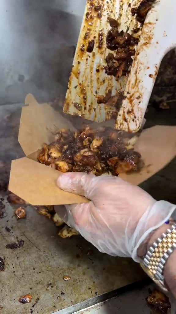 Cover for Our LOADED FRIES have exactly what you need today HALALBROSGRILL NYC jerk chicken fries fr 48043 #shortvideosscoopz
