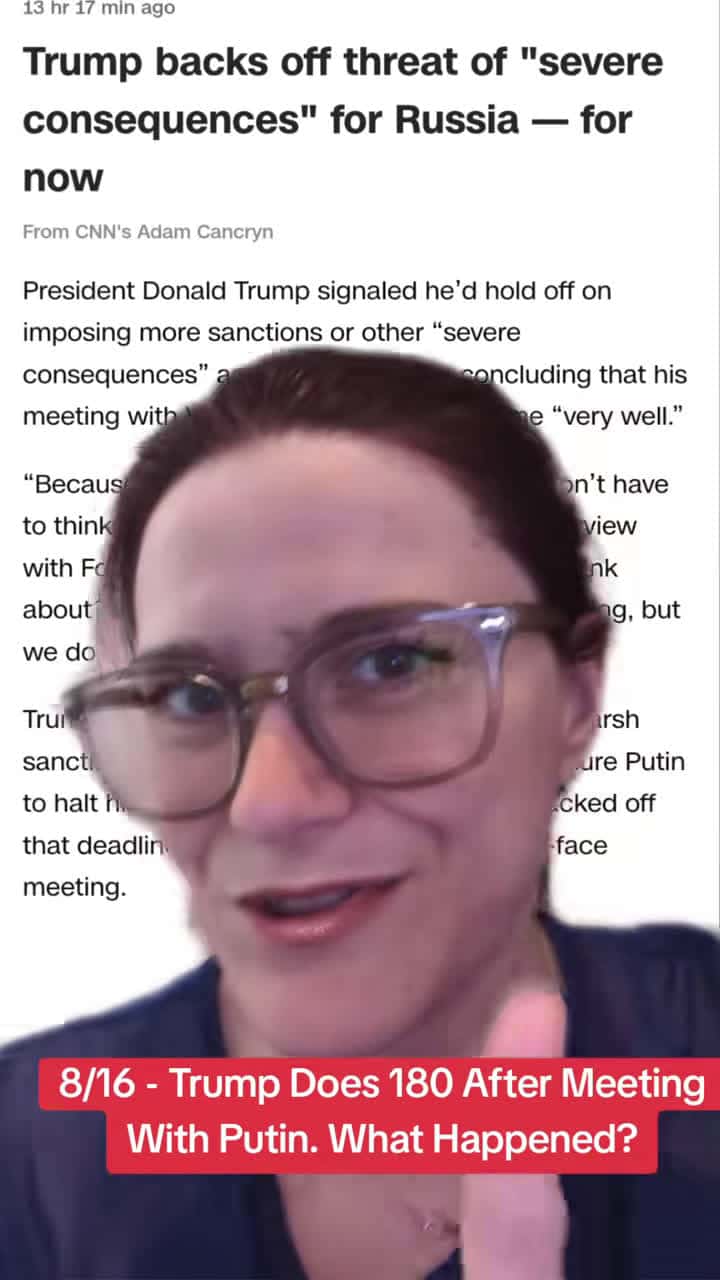 Cover for Trump-Putin summit ends without Ukraine ceasefire; officials say progress, but no deal yet 🤔🕊️ #Trump #Putin #Ukraine #News