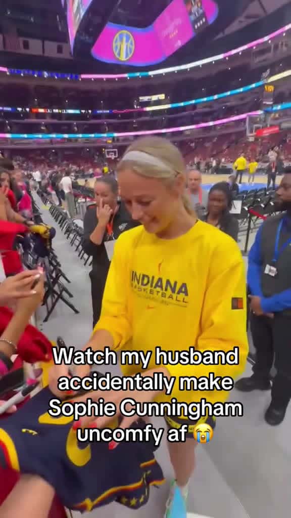 Cover for Sophie Cunningham's Heartwarming Moment on the Court