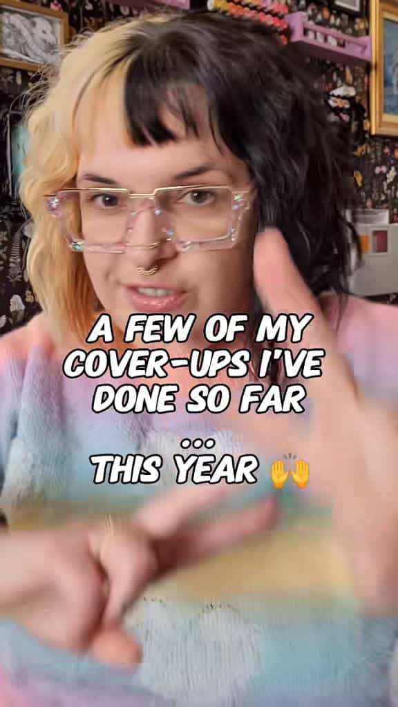 Cover for 2025's Most Impressive Tattoo Cover-Ups! #coverup #tattoo #transformation 🎨