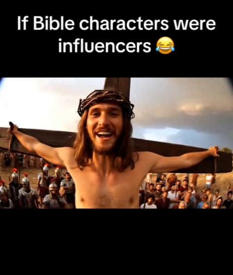 Cover for if Bible Characters were Modern day