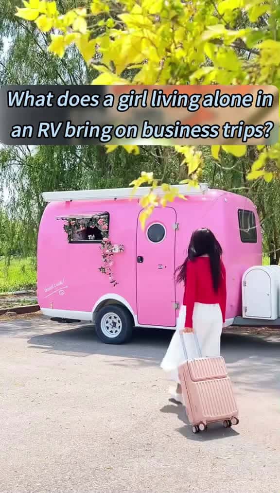 Cover for What does a Asian girl living alone in an RV bring on trips asmr car relax camping foryou 34431 #nicevideo