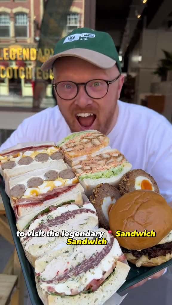 Cover for SEARCHING FOR SANDWICHES  sandwiches  Ooooo my god. These were mountains Im going 42075 #nicevideo