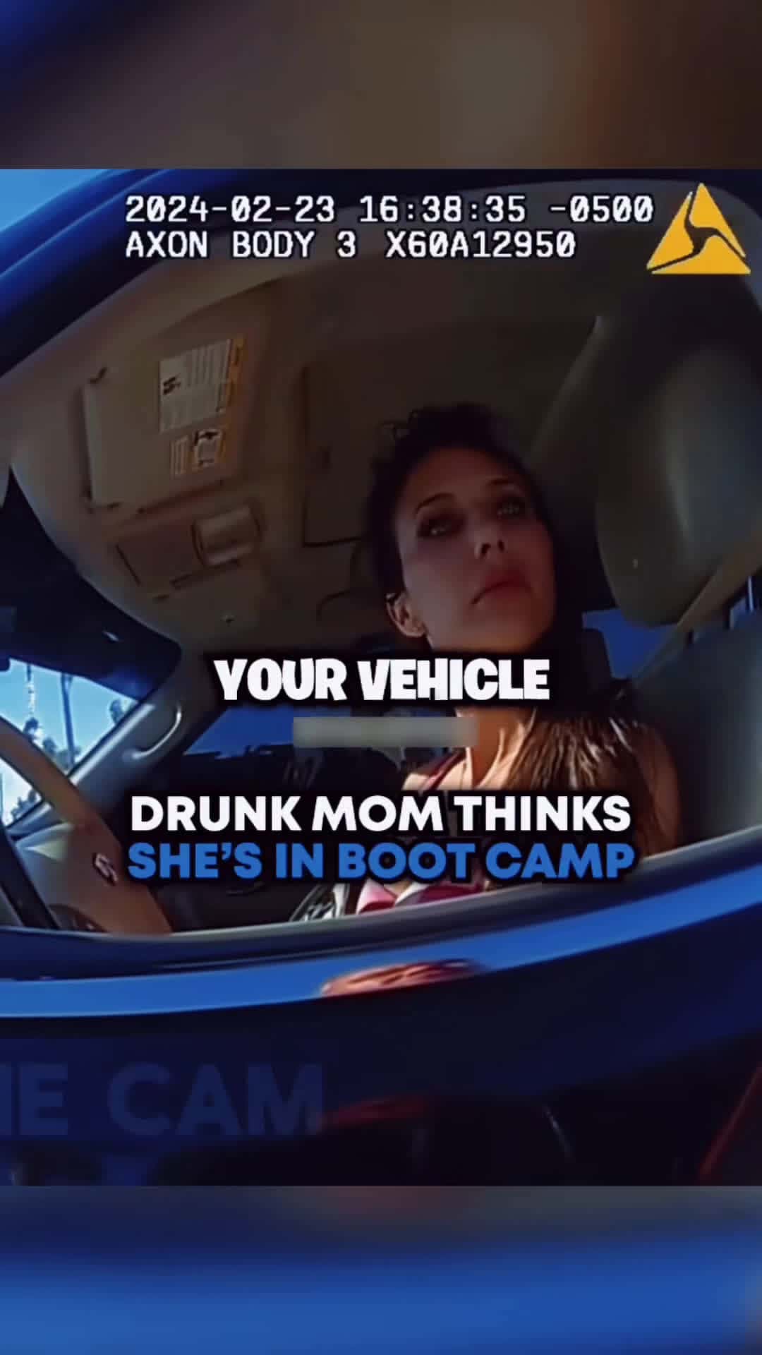 Cover for #CaughtOnCamera Drunk mom thinks shes in bootcamp