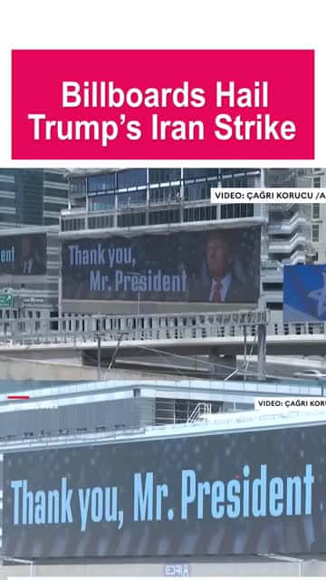 Cover for Trump Praised on Israeli Billboards