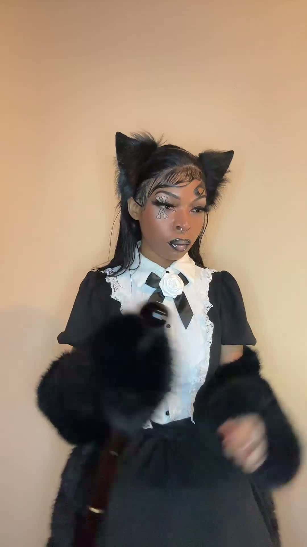 Cover for Hello Scoops ! I’m a model , cosplayer and makeup artist . With a plethora of other hobbies ! My Username is PeachByunnii . You can call me Peach / Byunnii / Rizia . This is my O . C . Tourmaline Noir . Thank you !  #cosplay  #blackgirlmagic  #blacktiktok  #tiktok  #fyp  #fashion  #gothgirl  #kawaii  #cute  #anime  #manga  #blackcosplayer  #lolita  #egl #style #howdoilook #model