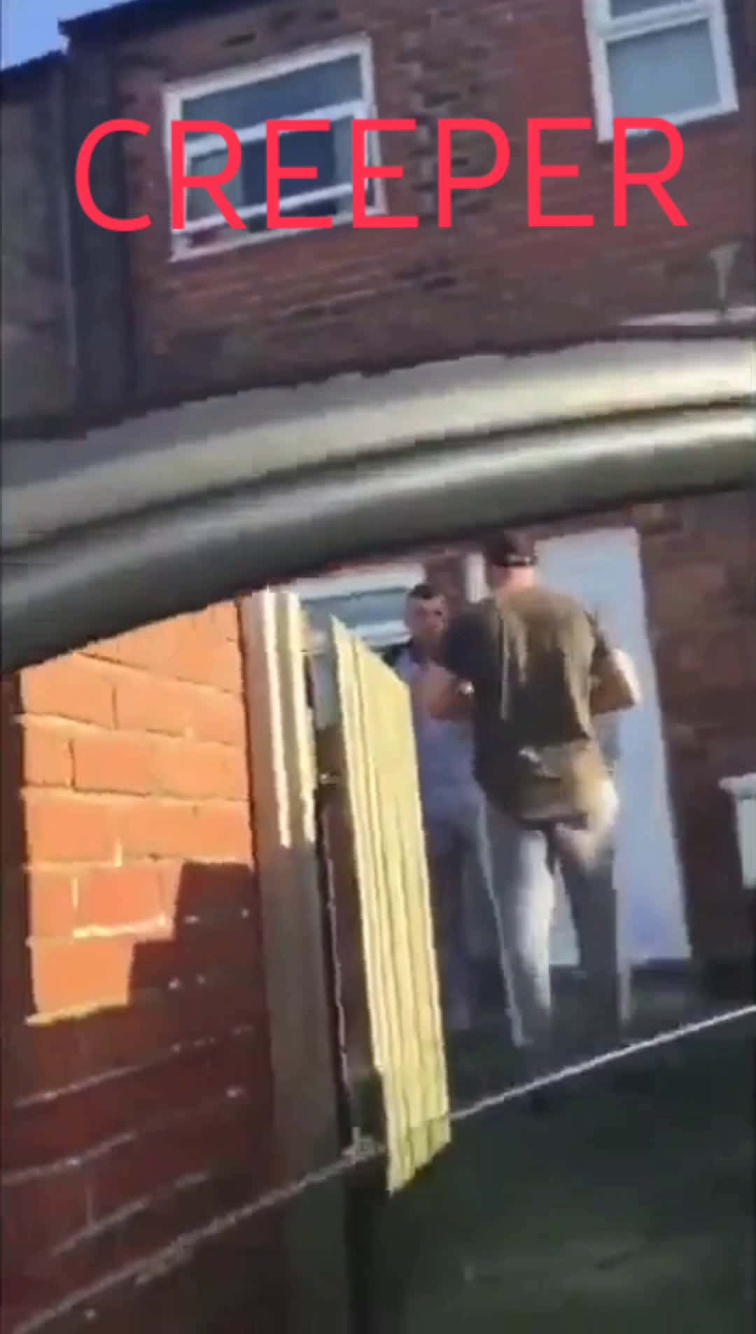 Cover for Peeping tom dealt with