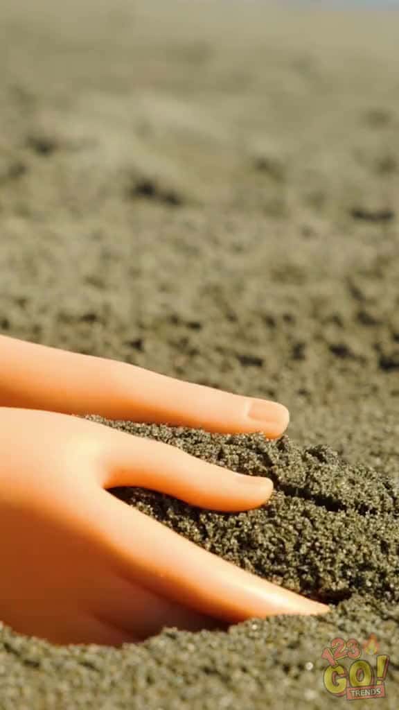 Cover for Under the Sand Surprise  funny diyproject toy challenge 29650 #ilovescoopz
