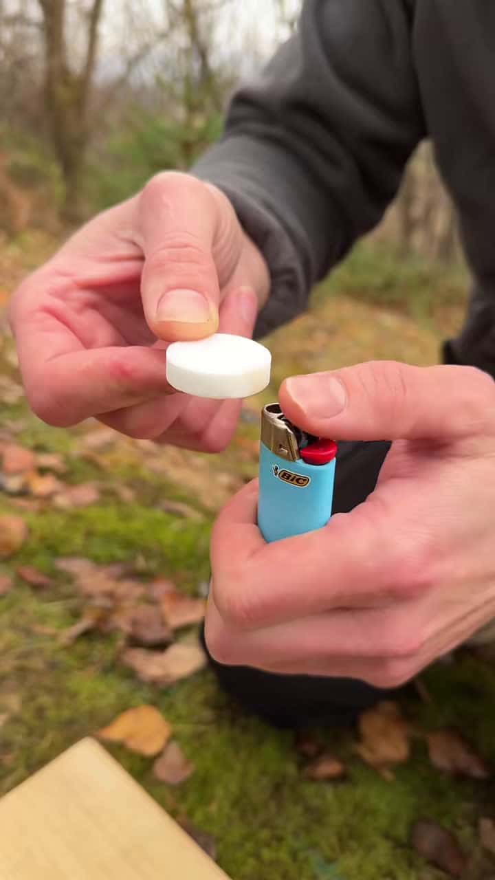 Cover for Survival Skills: Lipstick Lifehack 💄 #survival #forest #outdoors #camping #lifehacks