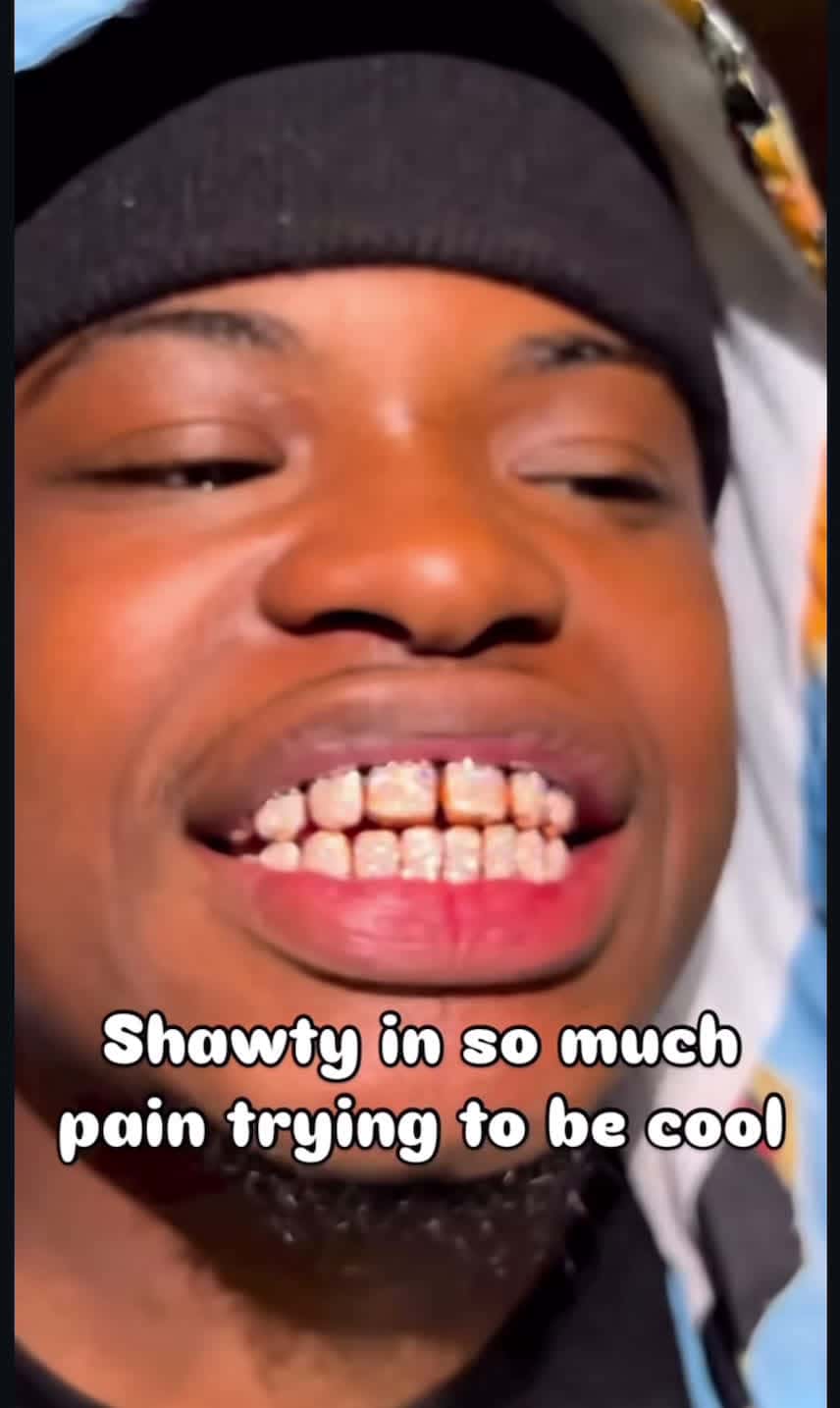 Cover for His mouth made my mouth hurt 😟