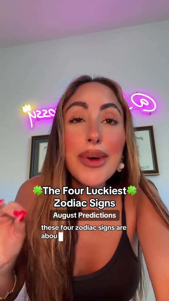 Cover for August's Fortune: The Luckiest Zodiac Signs Unveiled
