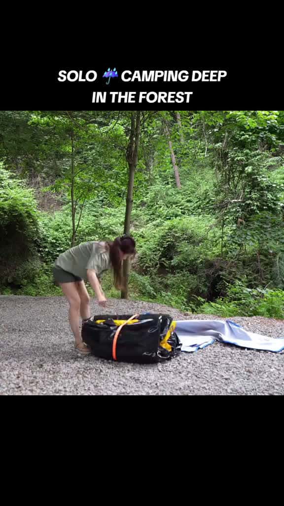 Cover for SOLO CAMPING IN HEAVY RAIN CAMPING DEEP IN THE FOREST foryou adventure camping 1millionvie 56287 #shortvideos