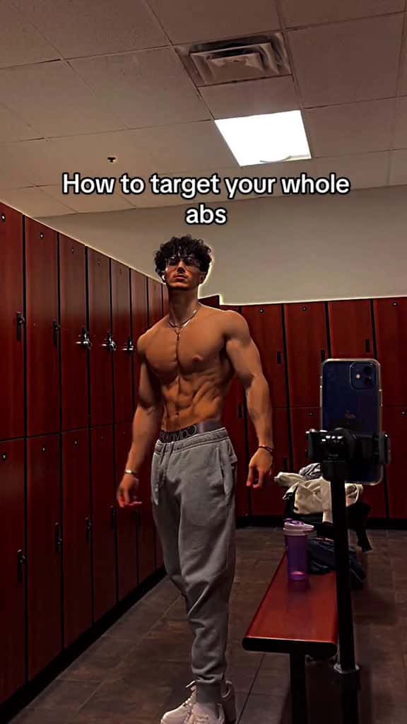 Cover for How to target your whole abs  Follow me for more fitness tips  workouts   Gorilla 55877 #shortvideosscoopz