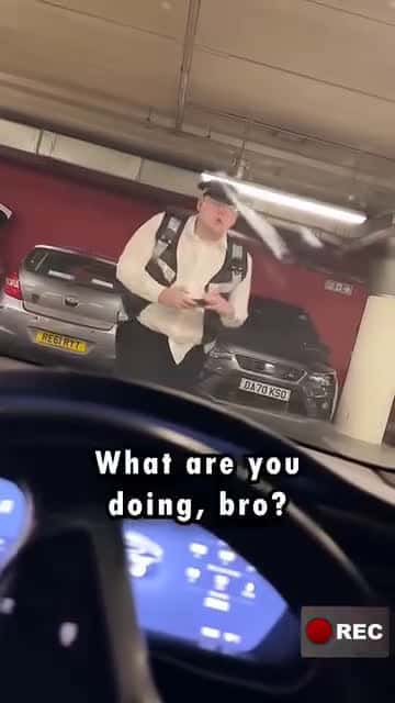 Cover for /storage/emulated/0/Download/He Gave Him A Parking Ticket For Not Charging #reaction #cameraman #parking # #foryourpage #car