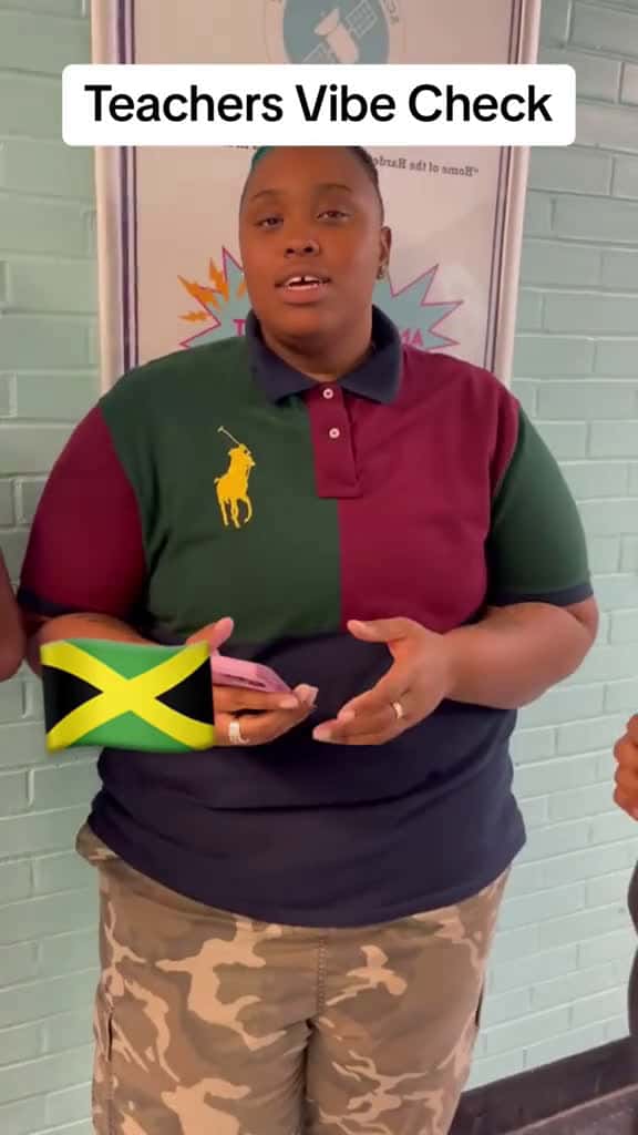 Cover for Teachers vibe check teachersoftiktok vibecheck blackteachers dancehall funny fyp 40715 #ilovescoopz