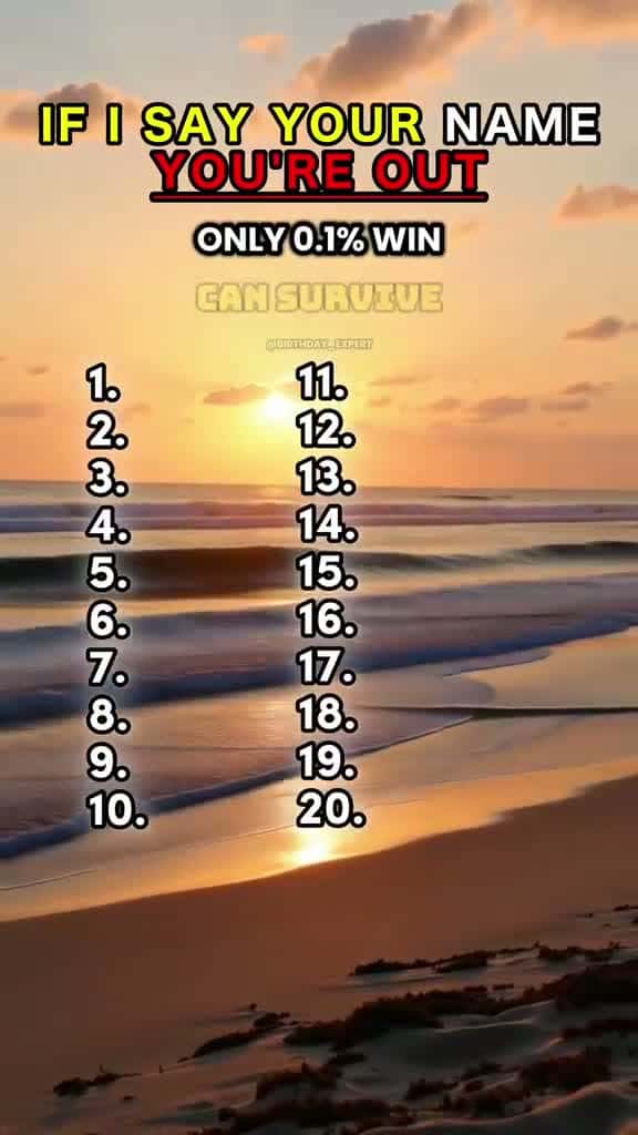 Cover for If Guess Your Name, You're Out! #name #nameguesser #birthday #birthdayquiz #guess #aura
