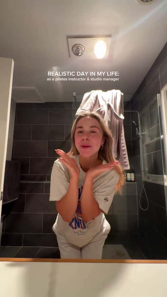 Cover for a realistic day in my life 5am - 8pm  was feeling a bit down this day hormones  I 07986 #america