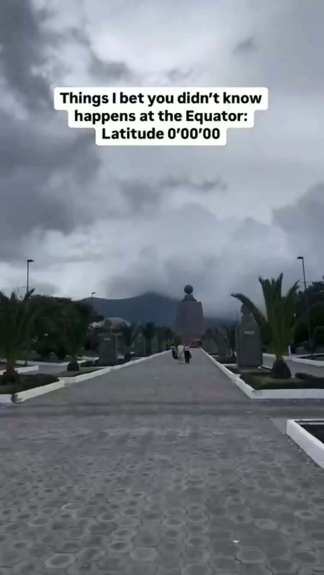 Cover for Weird things that happen at the equator 