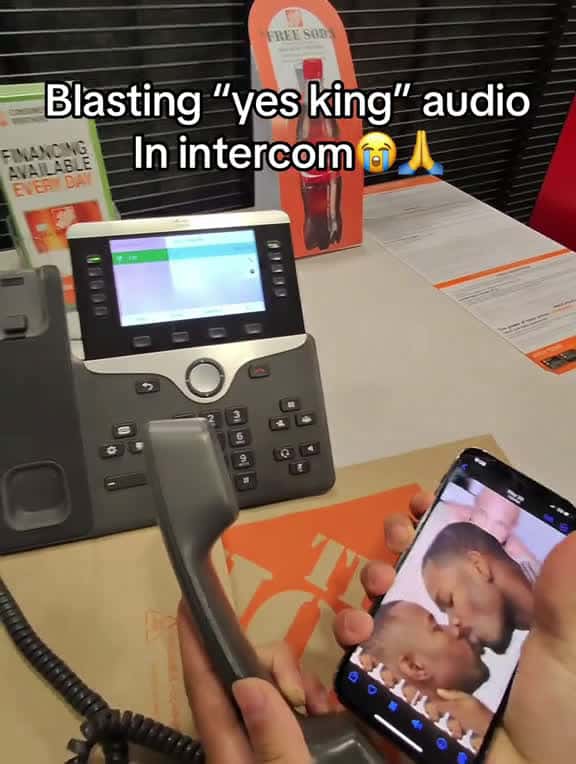 Cover for Why people start getting freaky prank funny fyp pov yesking intercom freewill 49261 #american