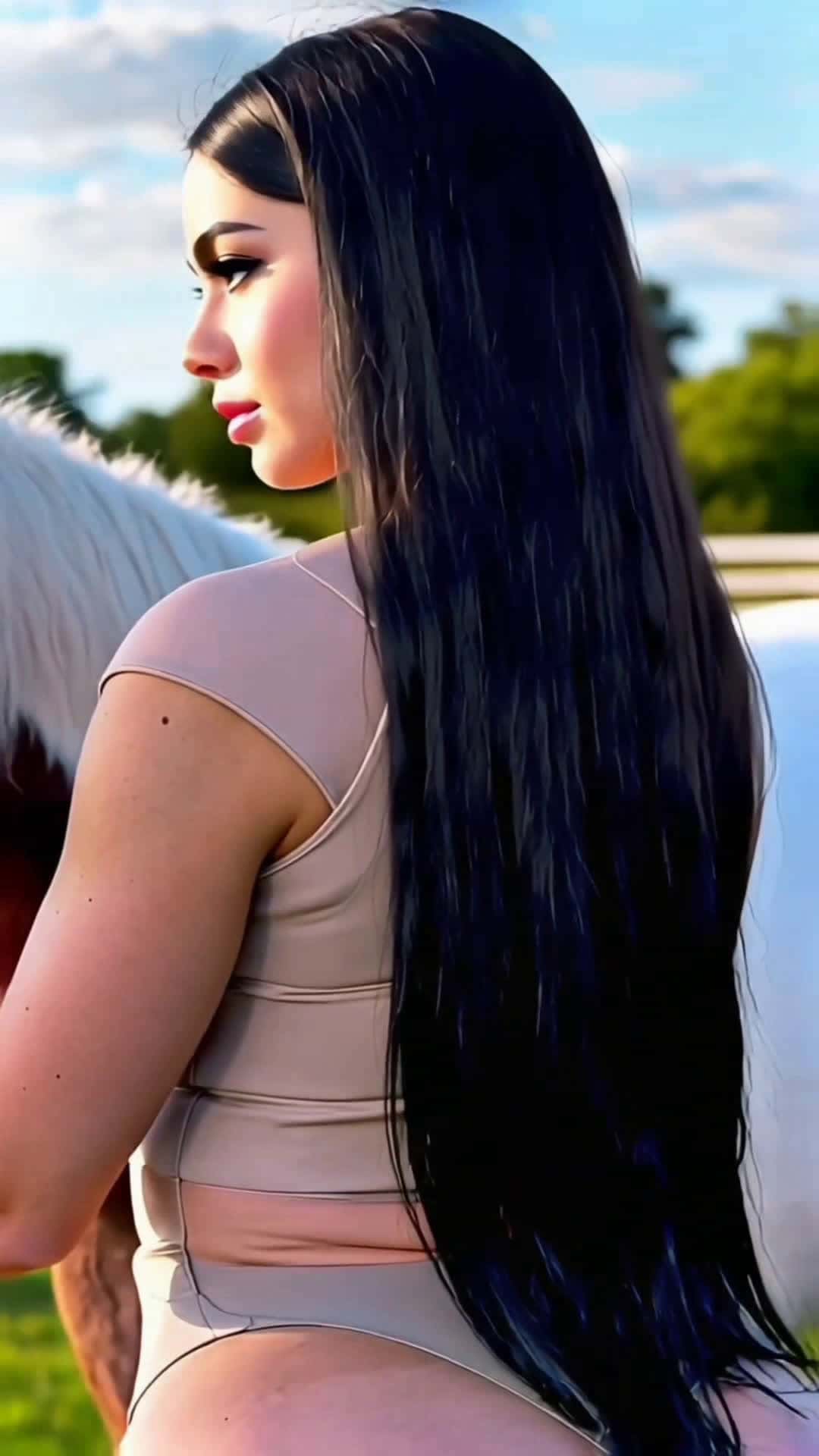 Cover for With horse.. #horse #horseriding #foryou #trending #fashion #shorts #fyp #trending #viral 