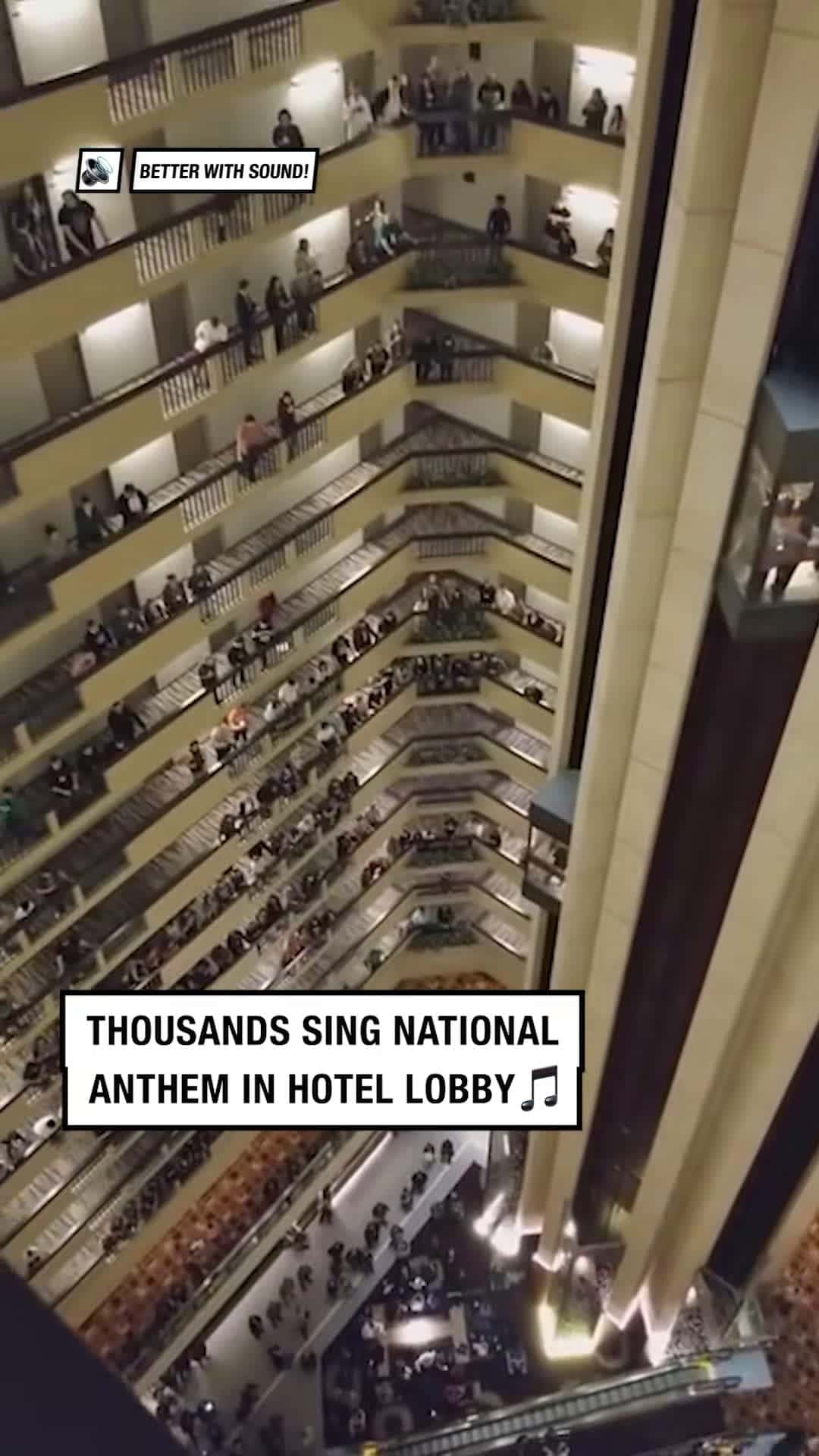 Cover for They sound incredible! 🤩🇺🇸 🎥 Viralhog #UNILAD #choir #usa #nationalanthem #goosebumps #sing #singing #asmr
