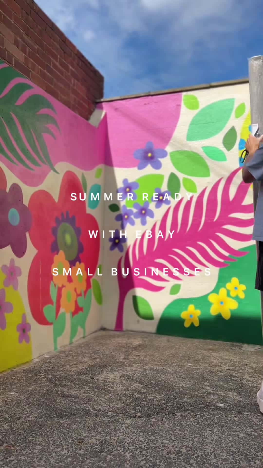 Cover for AD - Getting the yard summer ready with @ebayuk small businesses #eBay #asmrvideo #transformation