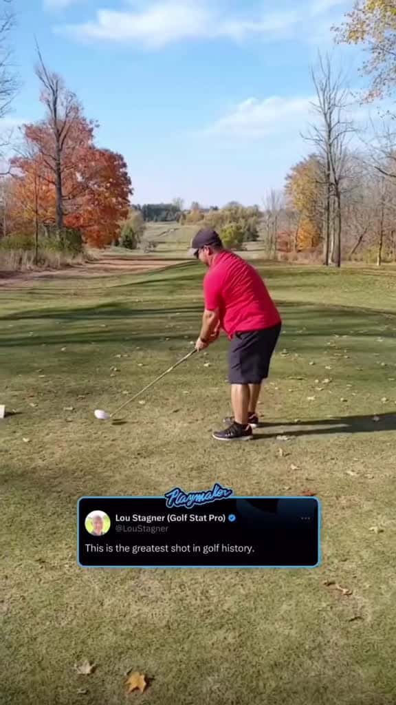 Cover for Watch the most amazing shot and catch in golf history 😂⛳️ #GolfMagic #FunnyGolf #ViralMoments
