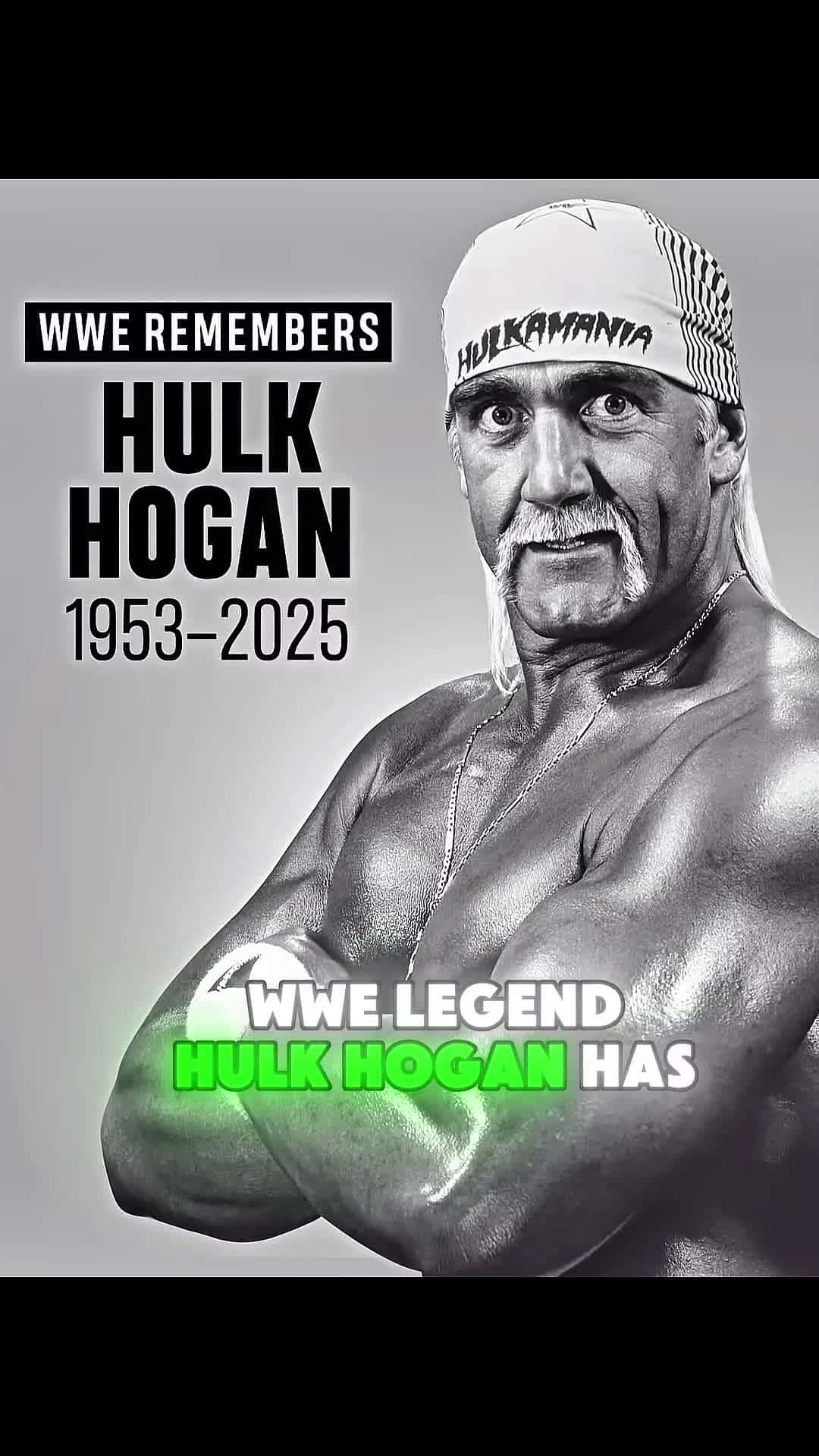 Cover for hulk hogan passed away at age of 71 due to cardiac arrest