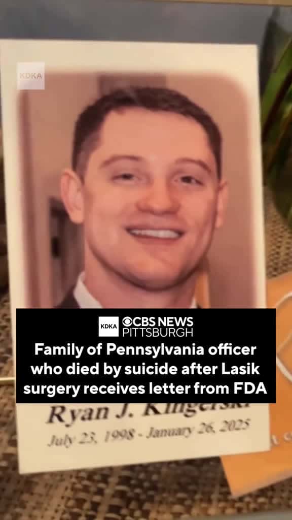 Cover for Tragic Officer's Death: Lasik Surgery Complications Revealed