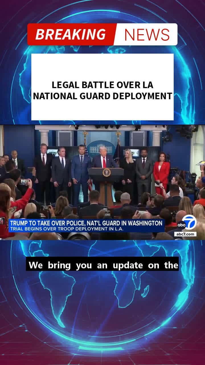 Cover for AI video A legal dispute over the deployment of the LA National Guard #LegalDispute#LANationalGuard#MilitaryDeployment#LA#ai