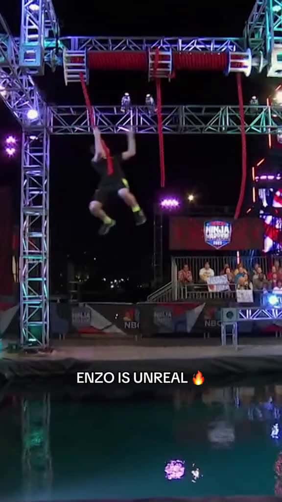 Cover for We are constantly impressed with Enzo AmericanNinjaWarrior ANW NinjaWarrior 71246 #ilovescoopz