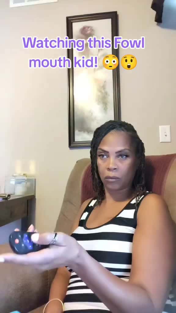 Cover for Watching ppl fowl mouth kids be like... 😂🤣😭😆🤭 #shatinamonique #fowlmouthkids #iainttheone