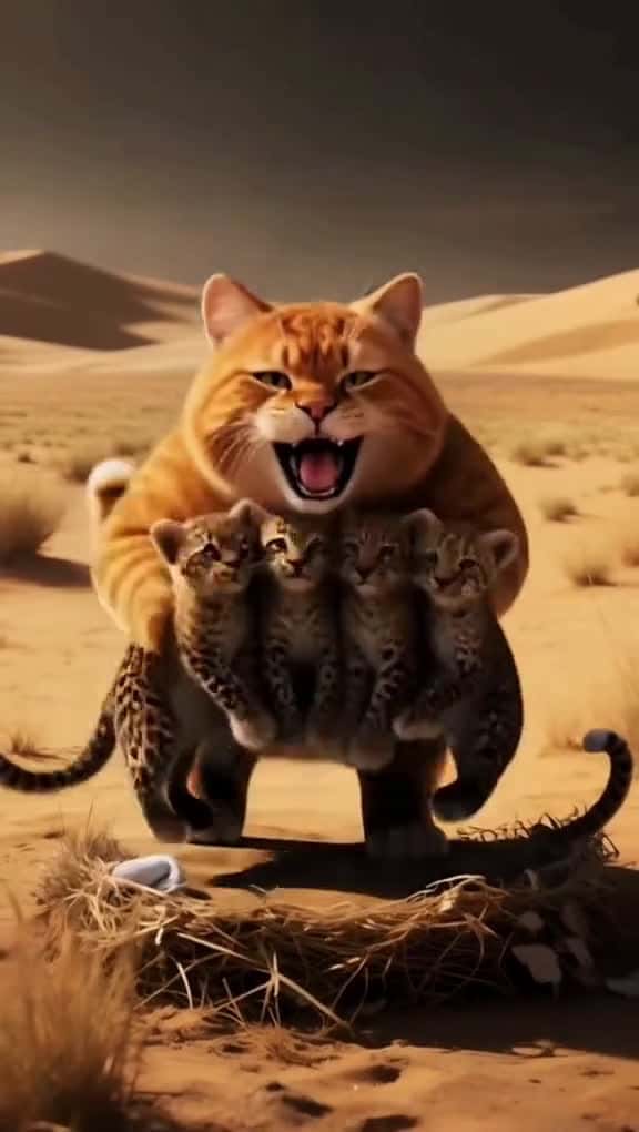 Cover for CatsOfTikTok FelineFrenzy PurrfectMoments CatTok SassyCat aicat PetTok 72799 #america