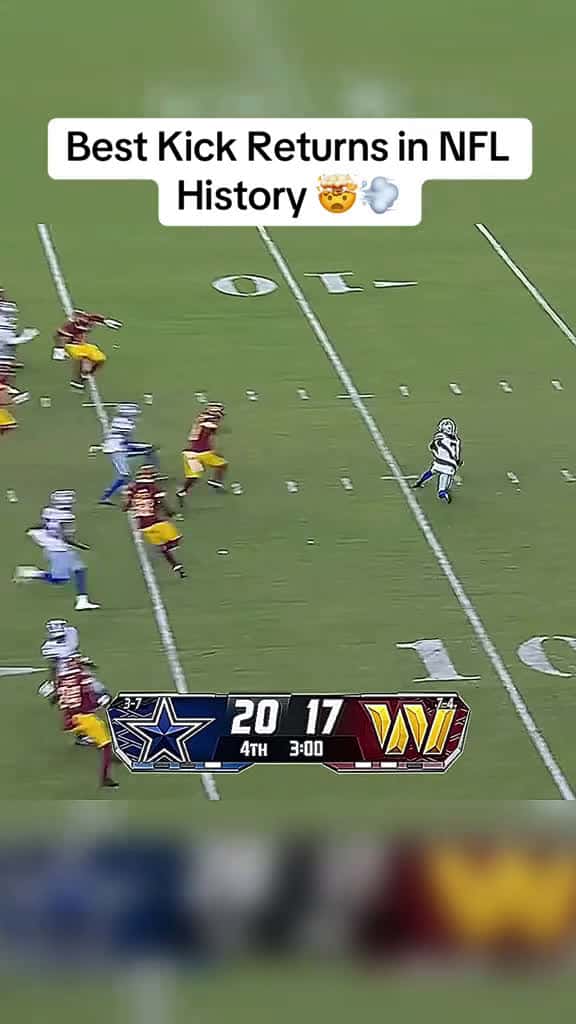 Cover for Kick Returns nfl nflhighlights kickreturntouchdown football highlights 94859 #shortvideos