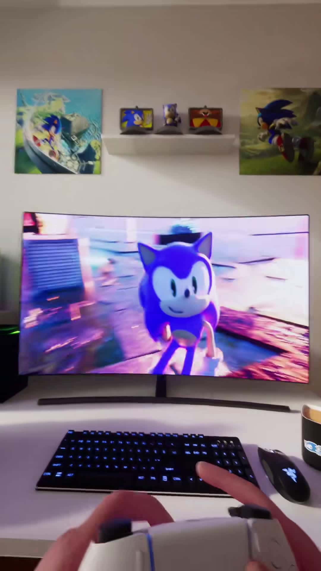 Cover for Gotta work on my Sonic speed 🏃‍♂️ Sonic Frontiers is available NOW! #SonicFrontiers @sonichedgehog  #ad