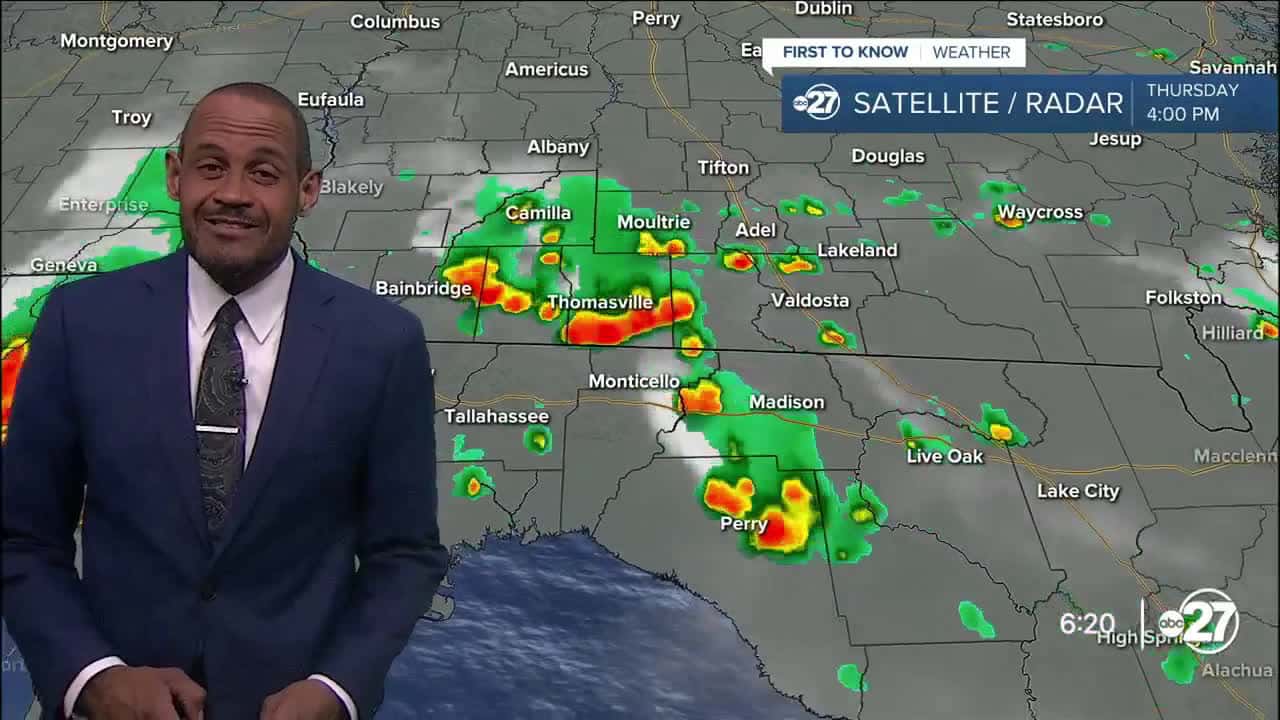 Cover for First to Know Forecast: Shifting coverage of daily storms (08/14/2025)