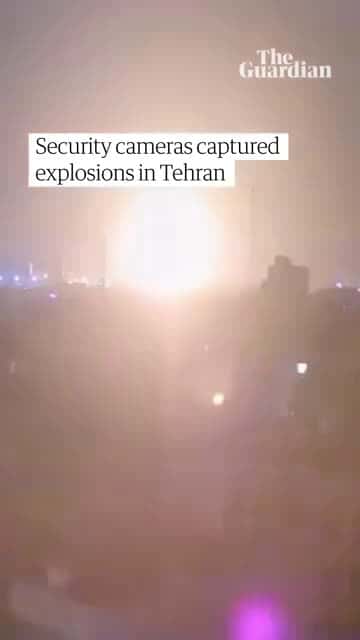 Cover for _Israel strikes Iran, including nuclear f