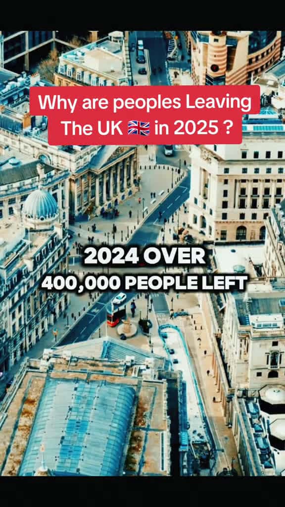 Cover for why are peoples Leaving The UK in 2025 unitedkingdom leaving uk london fyp costofliving uk 16150 #us