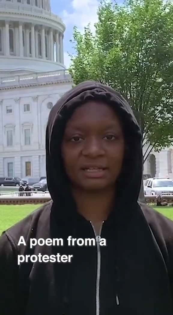 Cover for Powerful Poem on Immigration from DC Protester