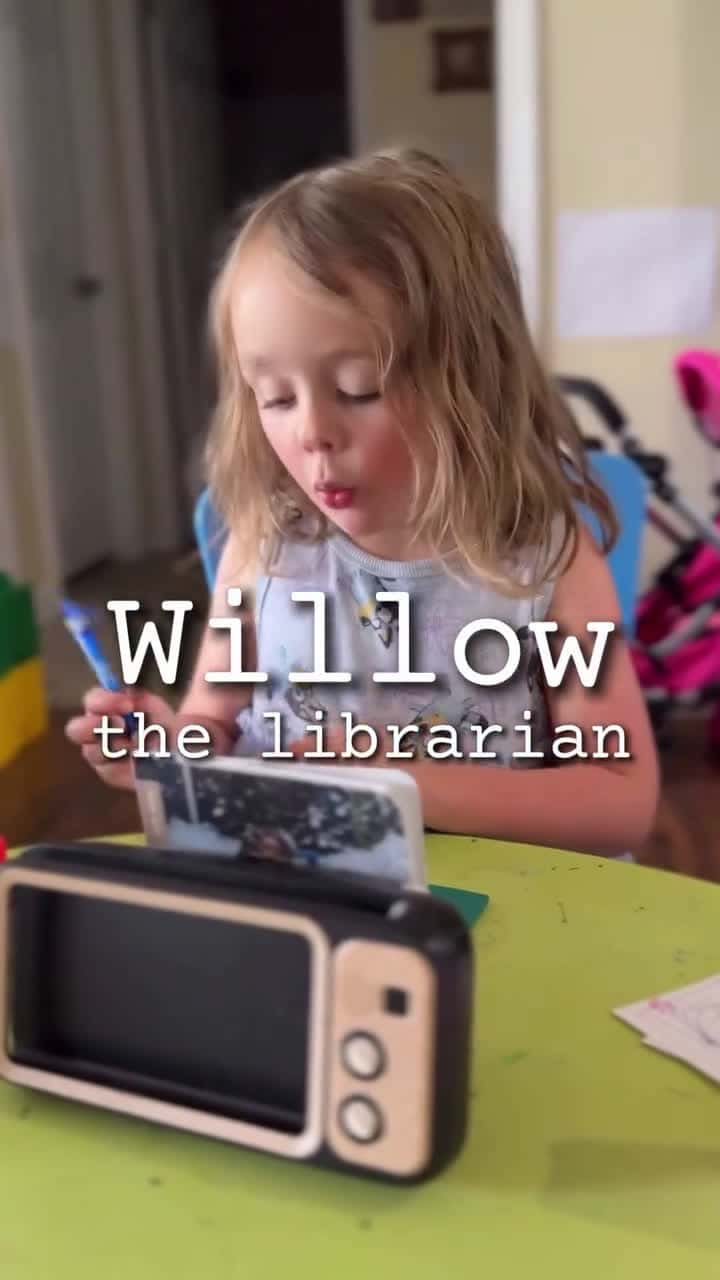 Cover for Miss Willow takes her librarian duties very seriously.Support your local library, folks!#UnpopularOpinion #CaughtOnCamera