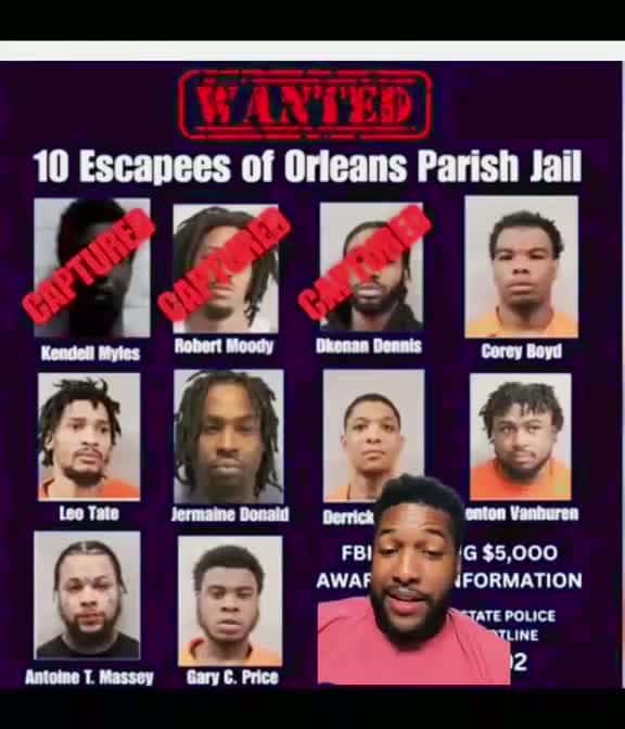 Cover for New Orleans Prison Break #CapCut #content #contentcreator #viral #neworleans #prisonescape #jailbreak #wdjsports 