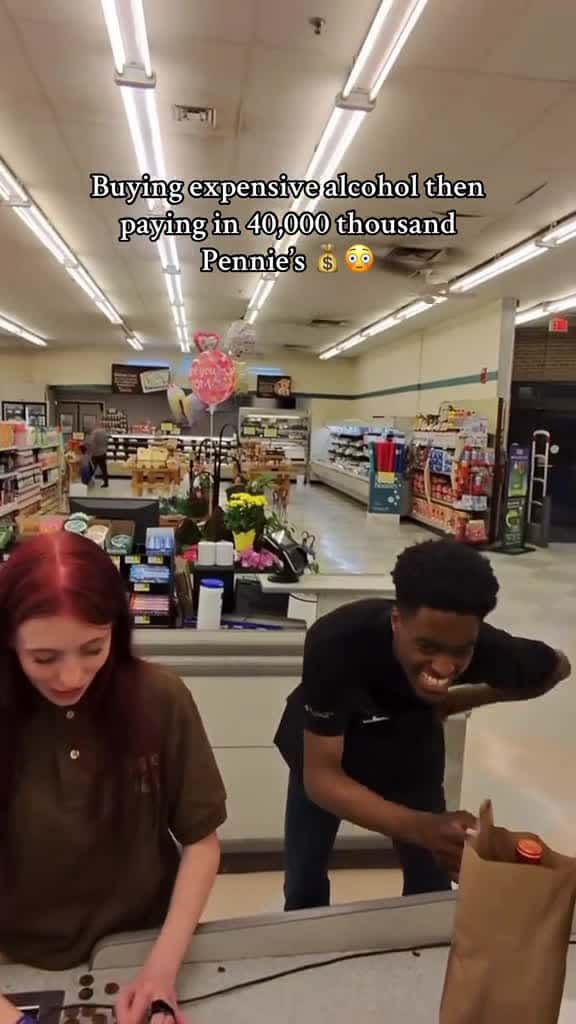 Cover for These kids were really about to count every penny fyp tiktok cashier money coins explore 35114 #shortvideosscoopz