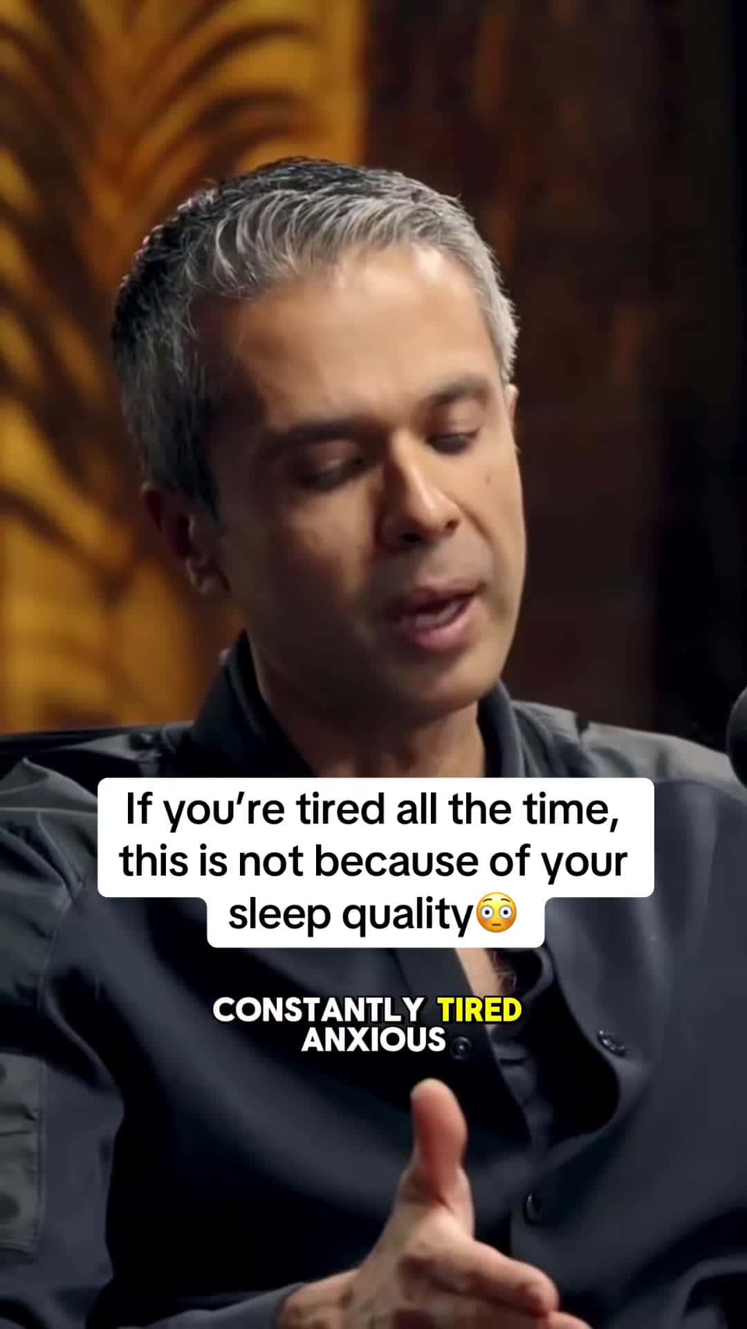 Cover for This is why you are tired all the time. #wellness 