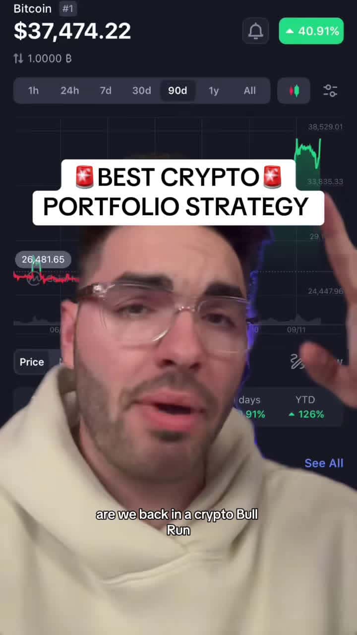 Cover for Top Crypto Portfolio Tips You Need to Know! 🚨 #crypto #bitcoin #ethereum #investing
